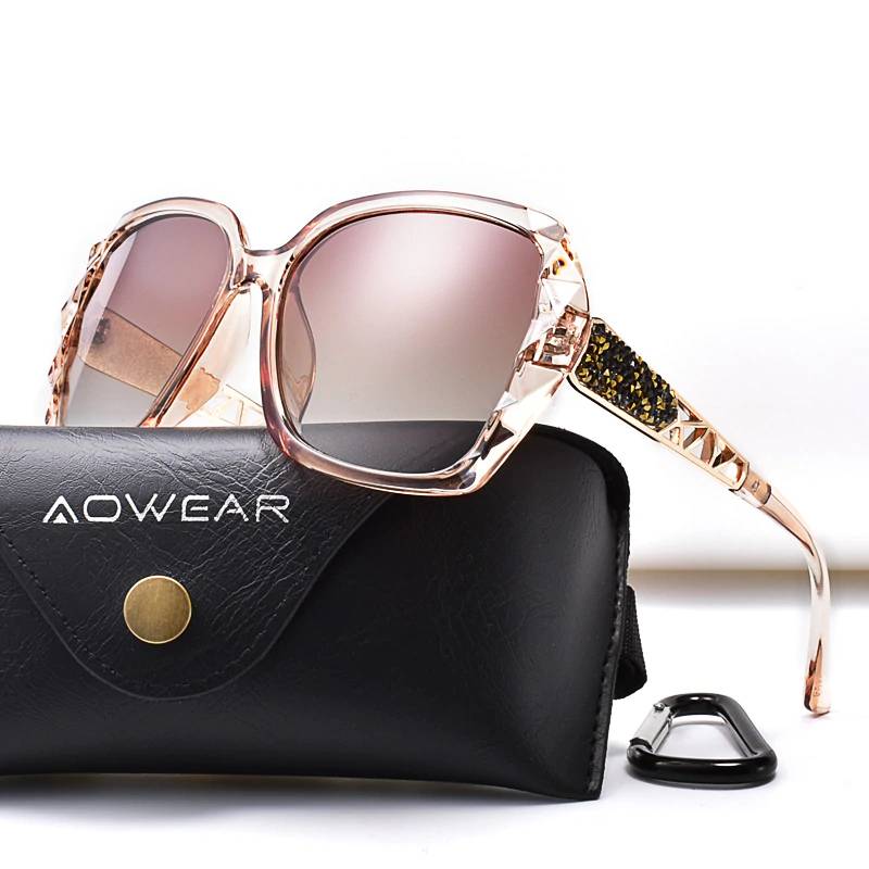 Oversized Women's Polarized Square Sunglasses Men's Sunglasses