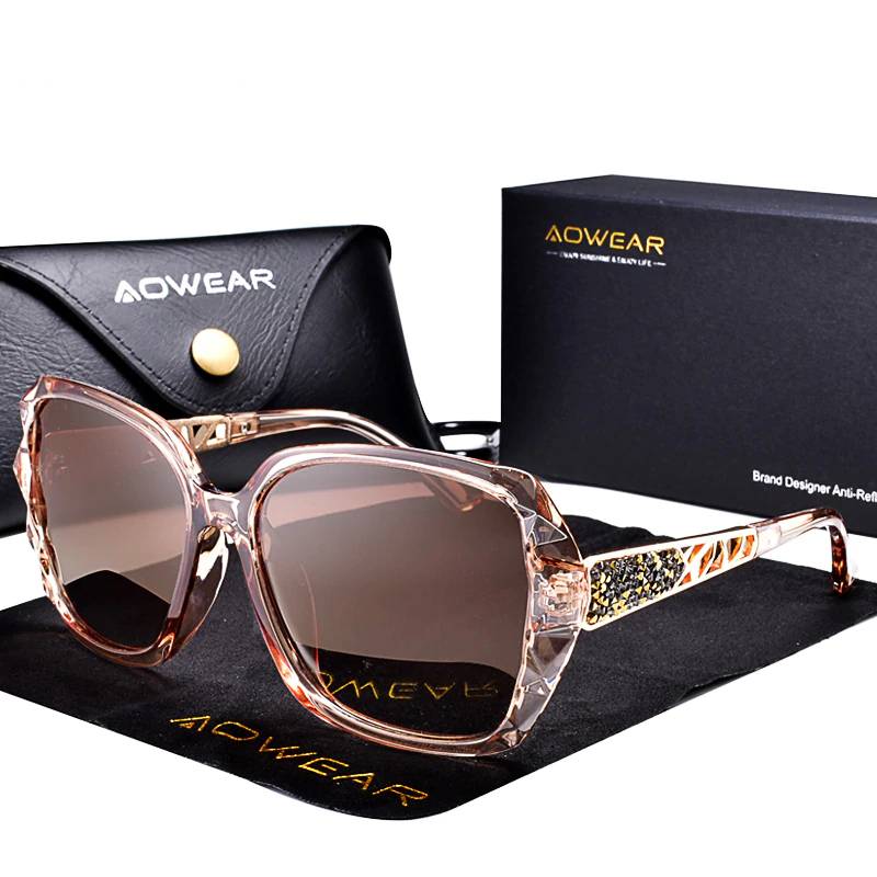 Oversized Women's Polarized Square Sunglasses Men's Sunglasses