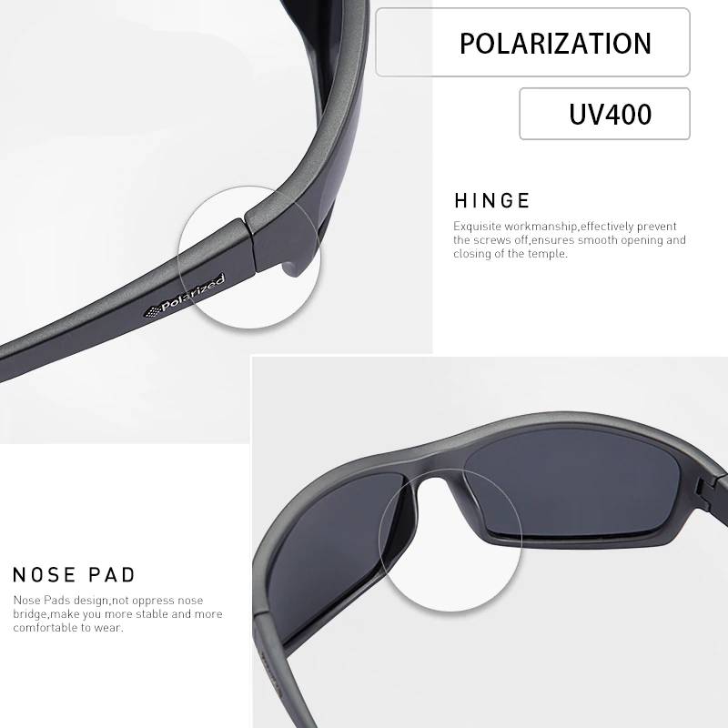 Men's Fashion Eyewear New Polarized Sunglasses Men's Sunglasses