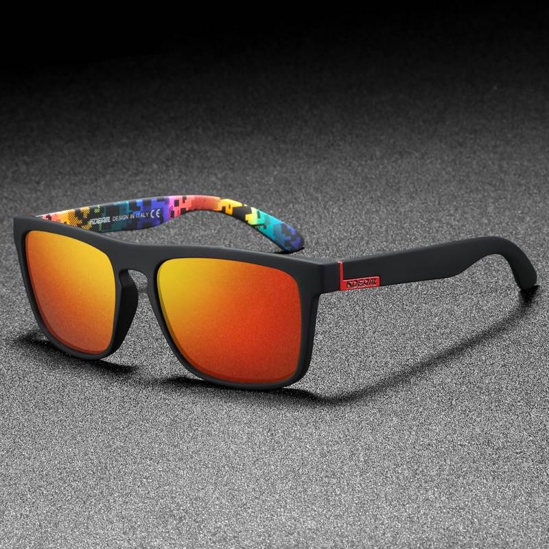 Polarized Designer Sunglasses Colorful Frames Men's Sunglasses