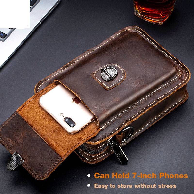 Business Pack Wallet Phone Purse Bag for Men Chest Waist Bags