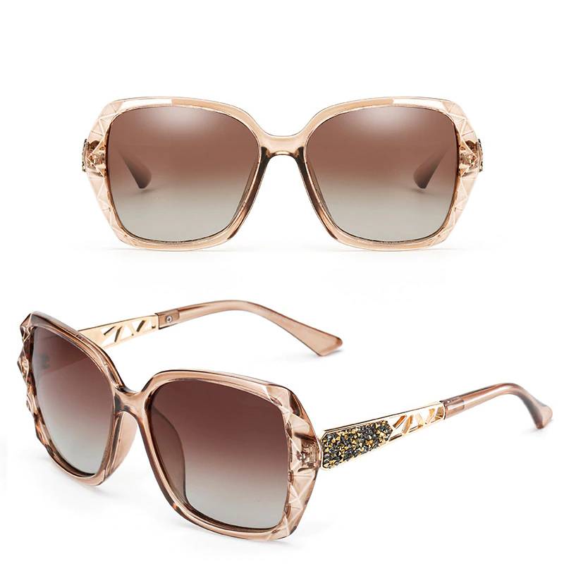 Oversized Women's Polarized Square Sunglasses Men's Sunglasses