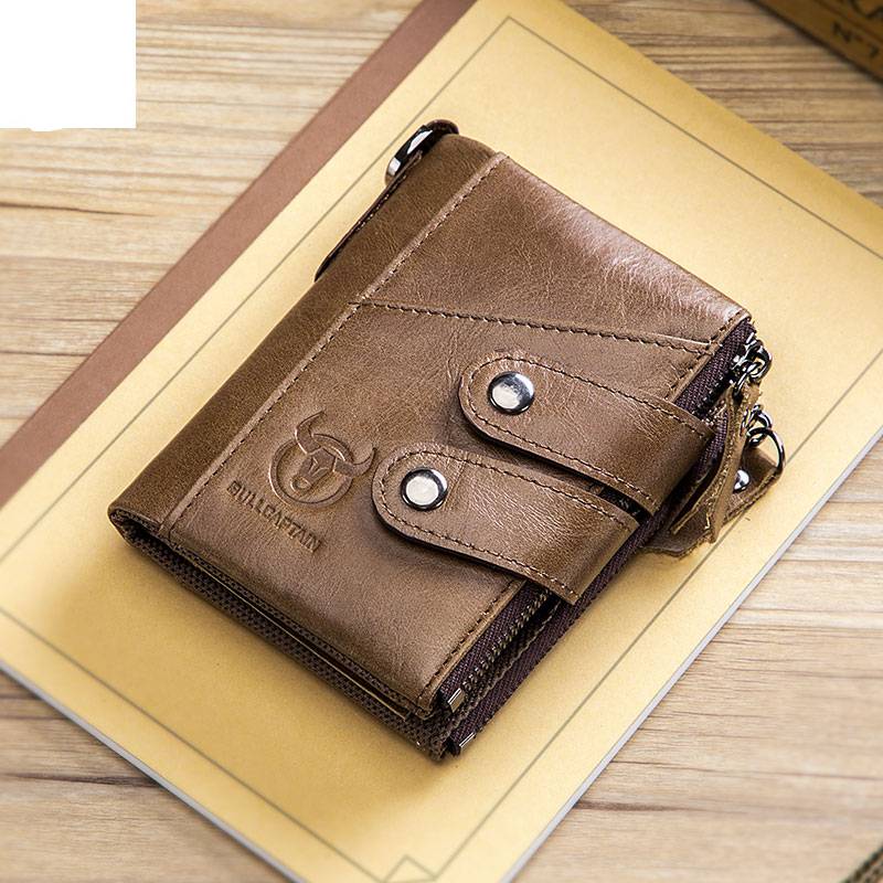 Mens Bifold Chain Wallet-High Capacity RFID Wallet Wallets and Card Holders