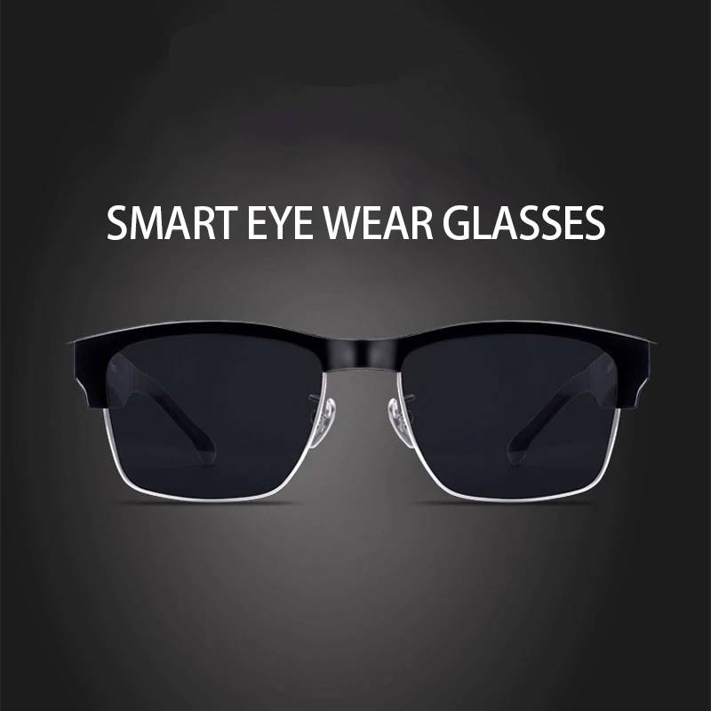Smart Sunglasses Bluetooth Wireless Headset Microphone Wearable Devices