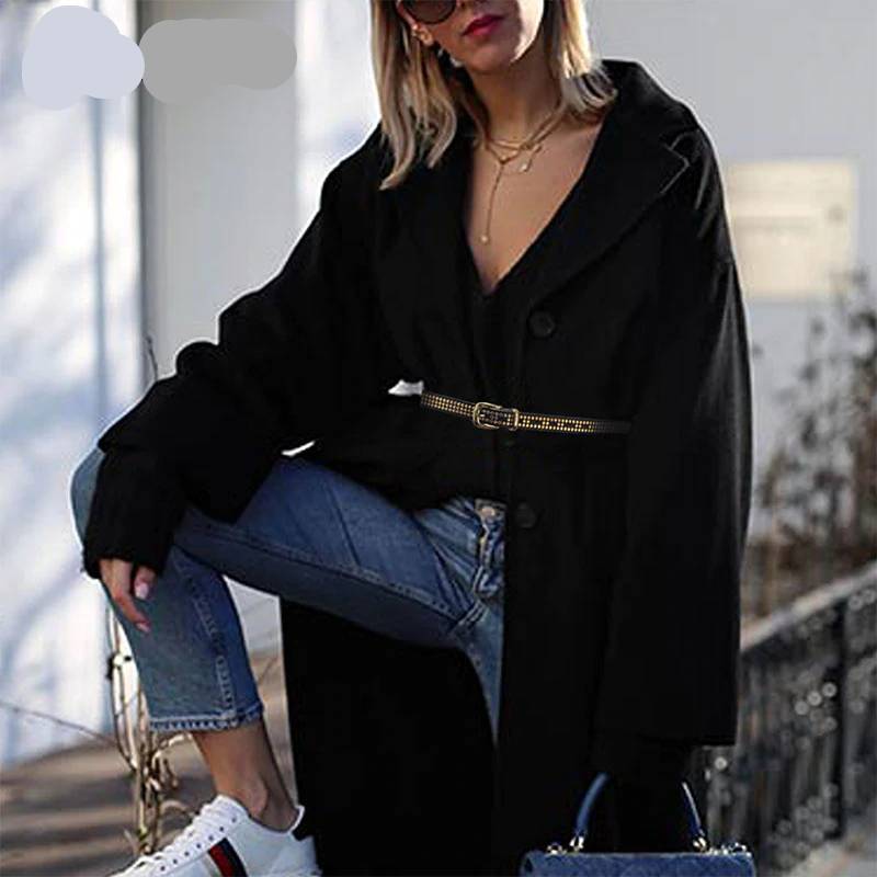 Women Punk Studded Belt Fashion PU Leather Belts For Women
