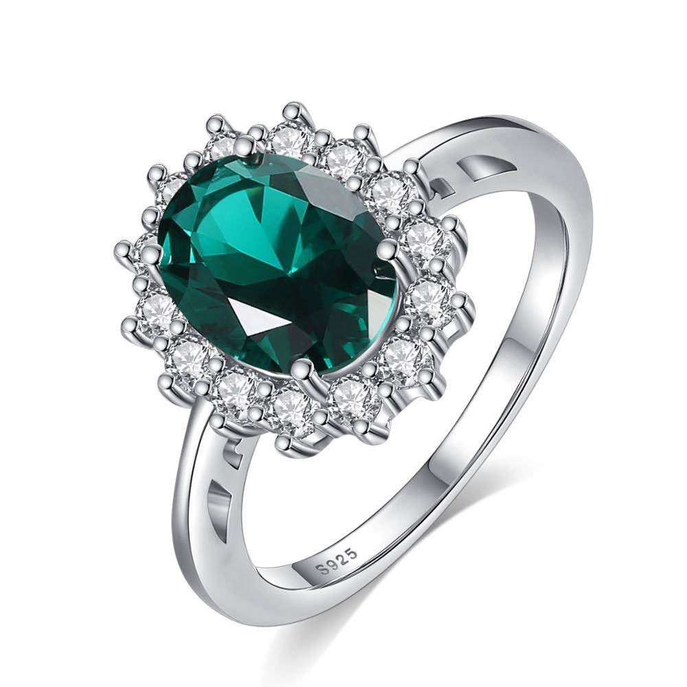 Princess Diana Kate Gemstone Birthstone Rings Women's Rings