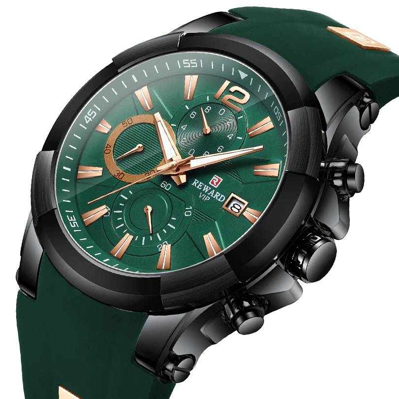 REWARD VIP New Military Quartz Watches Army Style Chronograph Watch Reward VIP Watches For Men