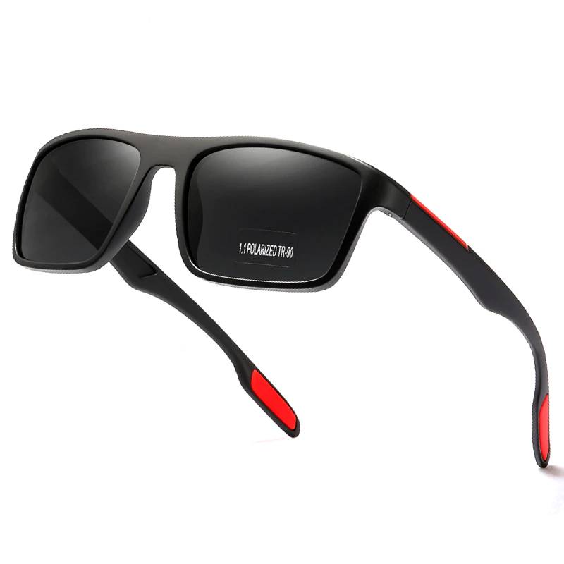 Unbreakable Ultra Light TR90 Frame Polarized Sunglasses Men's Sunglasses