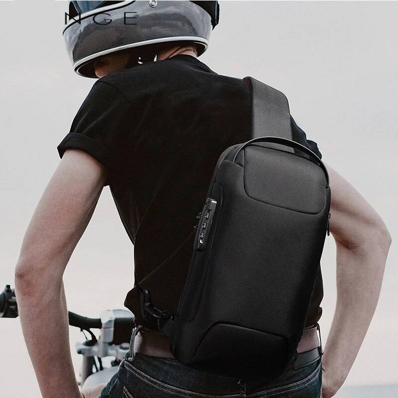 Sling Backpack Anti-Theft Chest Bag Casual Shoulder Crossbody Waterproof Scratch Proof Bag Chest Waist Bags