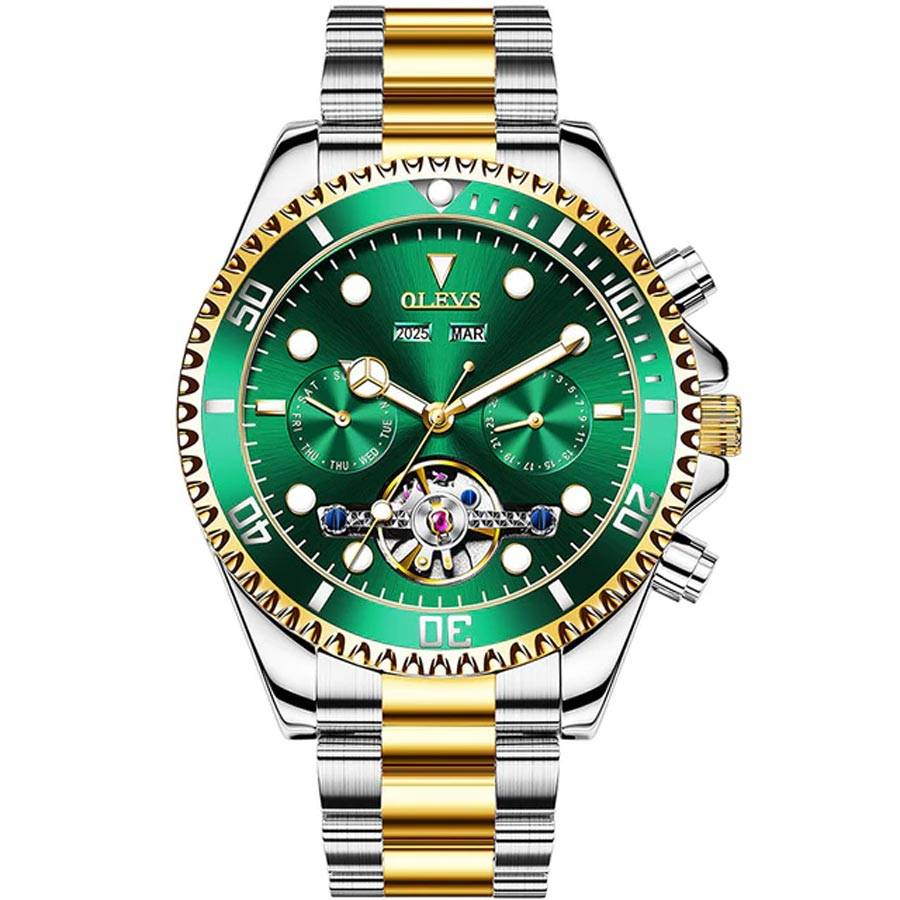 OLEVS Watch Stainless Steel Automatic Quartz Watches Watches For Men