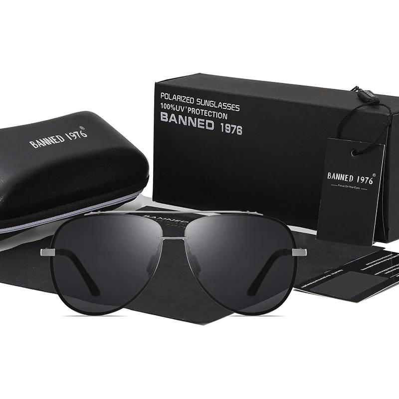 Aviator Sunglasses For Men Polarized 100% UV protection Men's Sunglasses