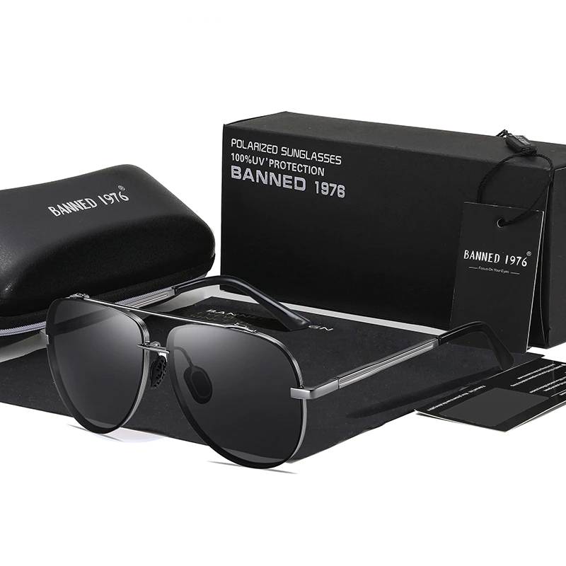 Aviator Sunglasses For Men Polarized 100% UV protection Men's Sunglasses