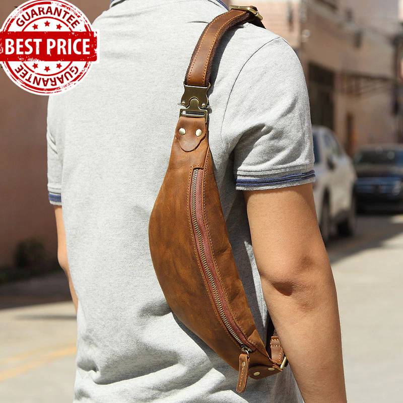 Fanny Pack For Men Small Travel Waist Bag For Phone Chest Waist Bags