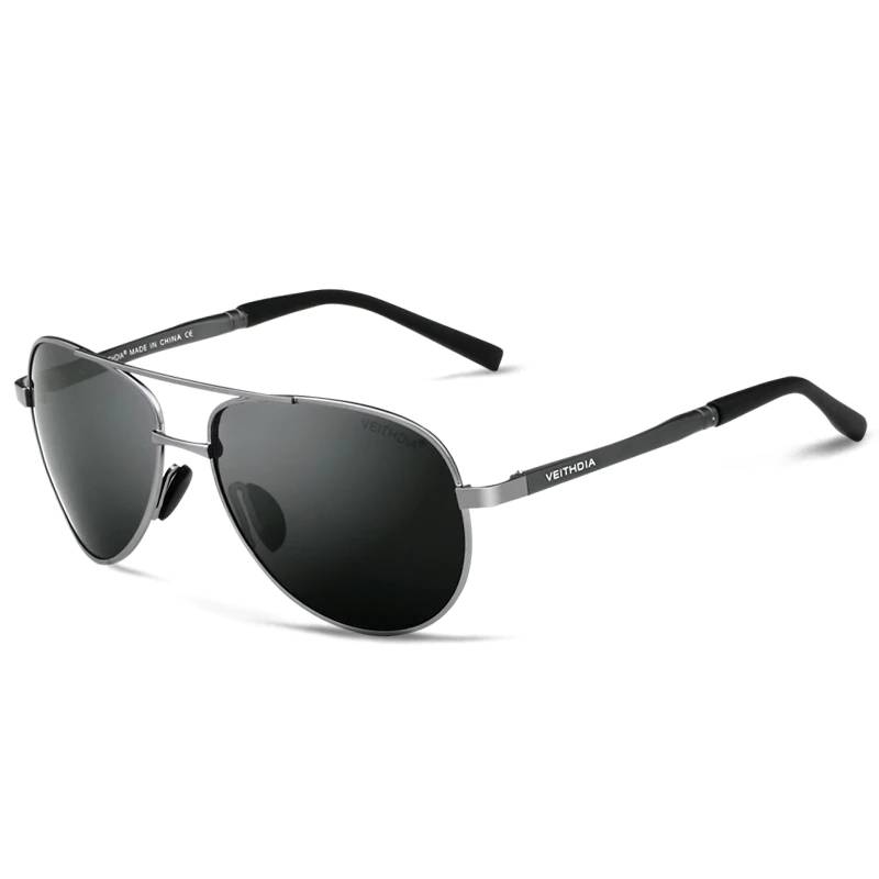Aviator Polarized Sunglasses UV400 Protection Mirrored Lens Men's Sunglasses