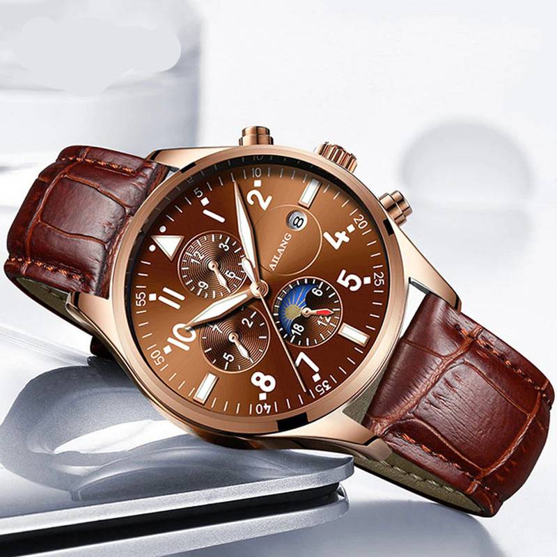 The Latest Design Multi-function Gear Sport Watches Watches For Men