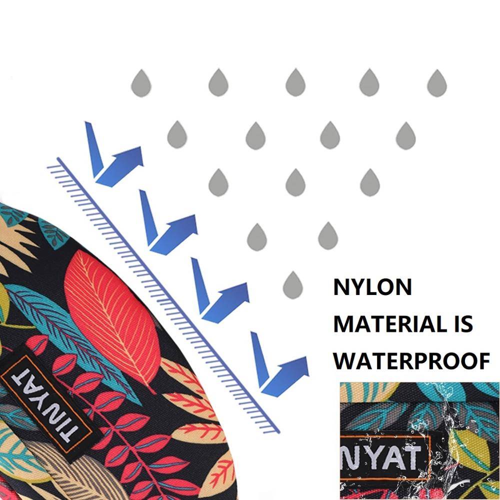 Print Leaf Waist Pack Bag for Men and Women Chest Waist Bags
