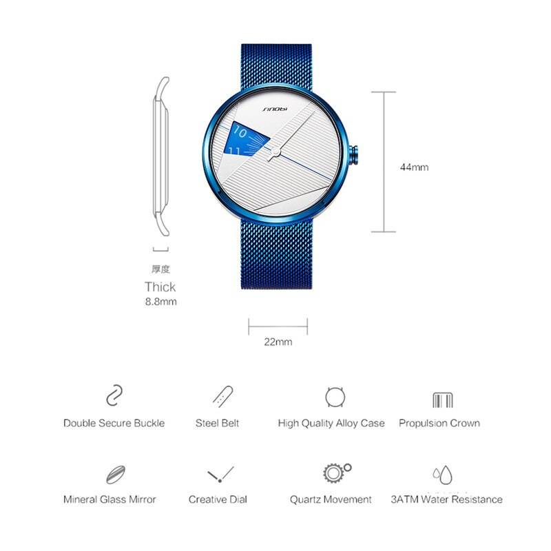 Sinobi Fashion Unique Concept Men's Watches Sinobi Watches