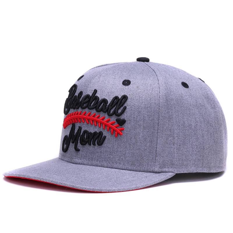 Original Semi Curved Snapback Caps MOM Baseball Cap baseball caps