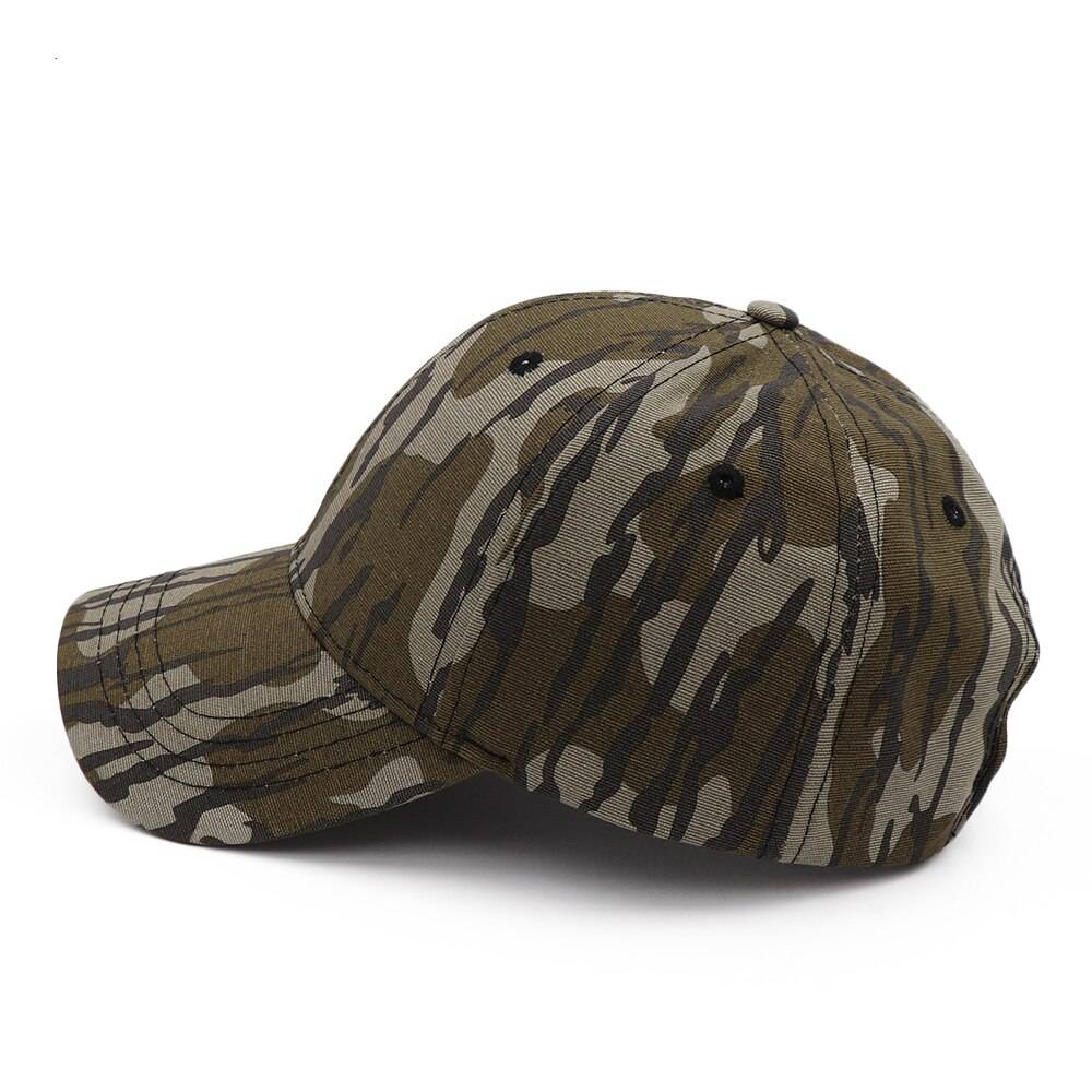 Outdoor Fishing Baseball Hat Camo Hunting Cotton Snapback Dad Caps baseball caps