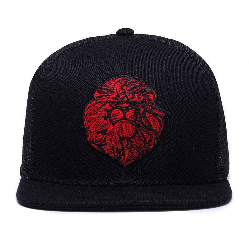 Lion Face Snapback Hat Unisex Trucker Hat Hip Hop Adjustable Baseball Cap baseball caps
