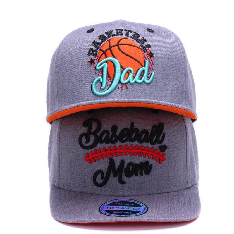 Original Semi Curved Snapback Caps MOM Baseball Cap baseball caps