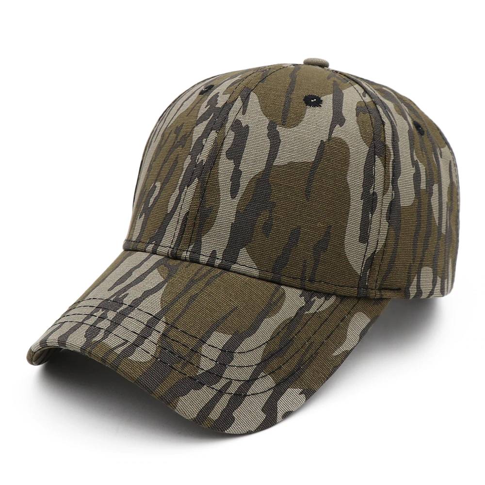 Outdoor Fishing Baseball Hat Camo Hunting Cotton Snapback Dad Caps baseball caps