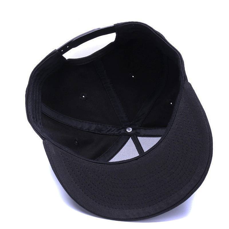 5panels Cotton Baseball Caps Embroidery Skull Hip Hop Hat baseball caps