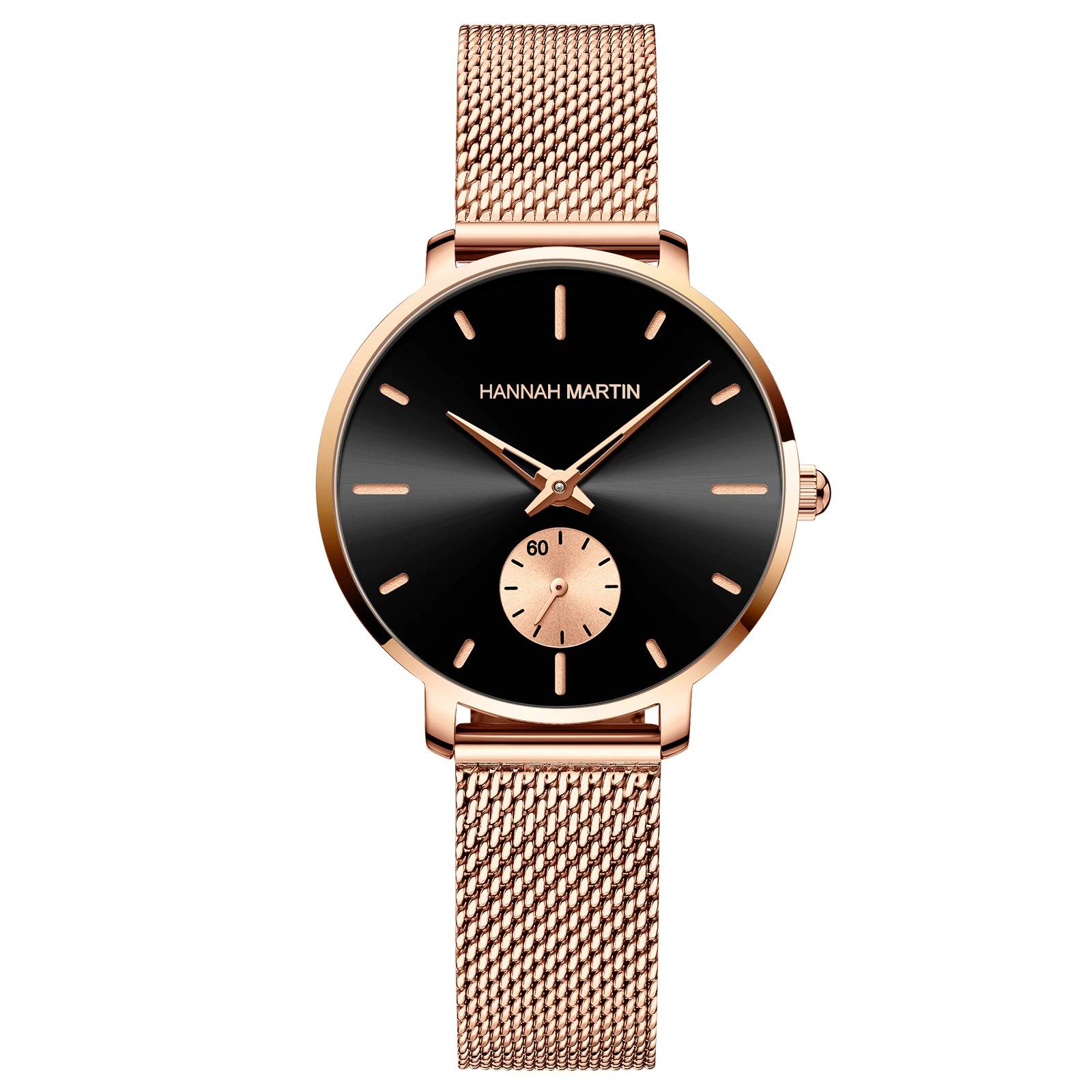 2021 New HM Simple Fashion Ladies Watches Hannah Martin