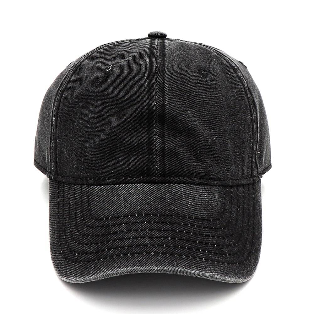 Adult Blank Washed Cotton Hat Baseball Cap baseball caps