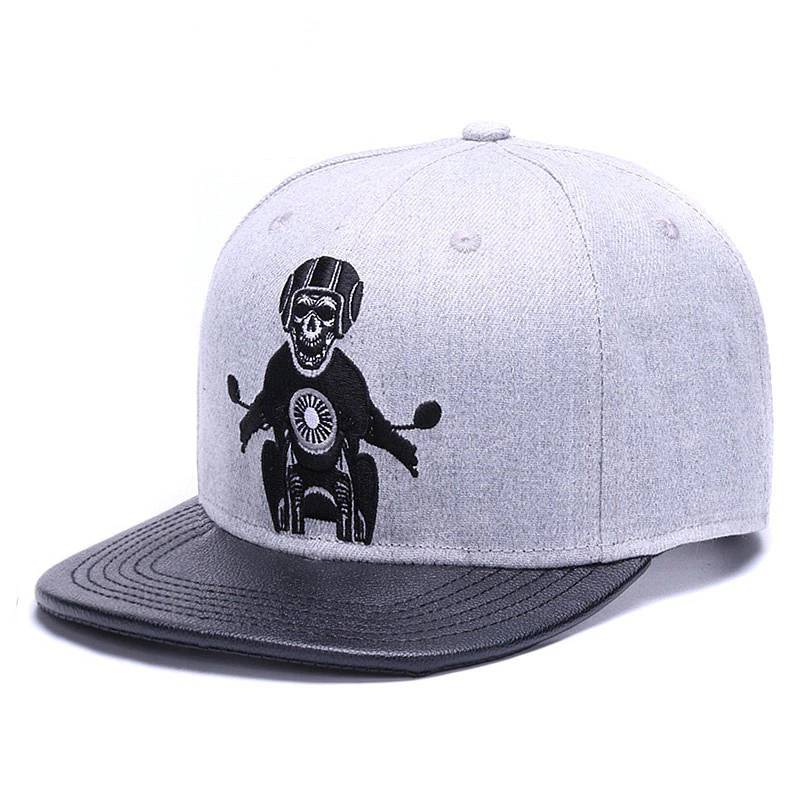 ORIGINAL Skeleton Baseball Cap Adjustable Snapback Hats baseball caps
