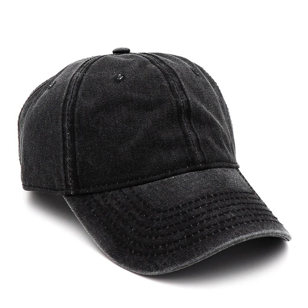 Adult Blank Washed Cotton Hat Baseball Cap baseball caps