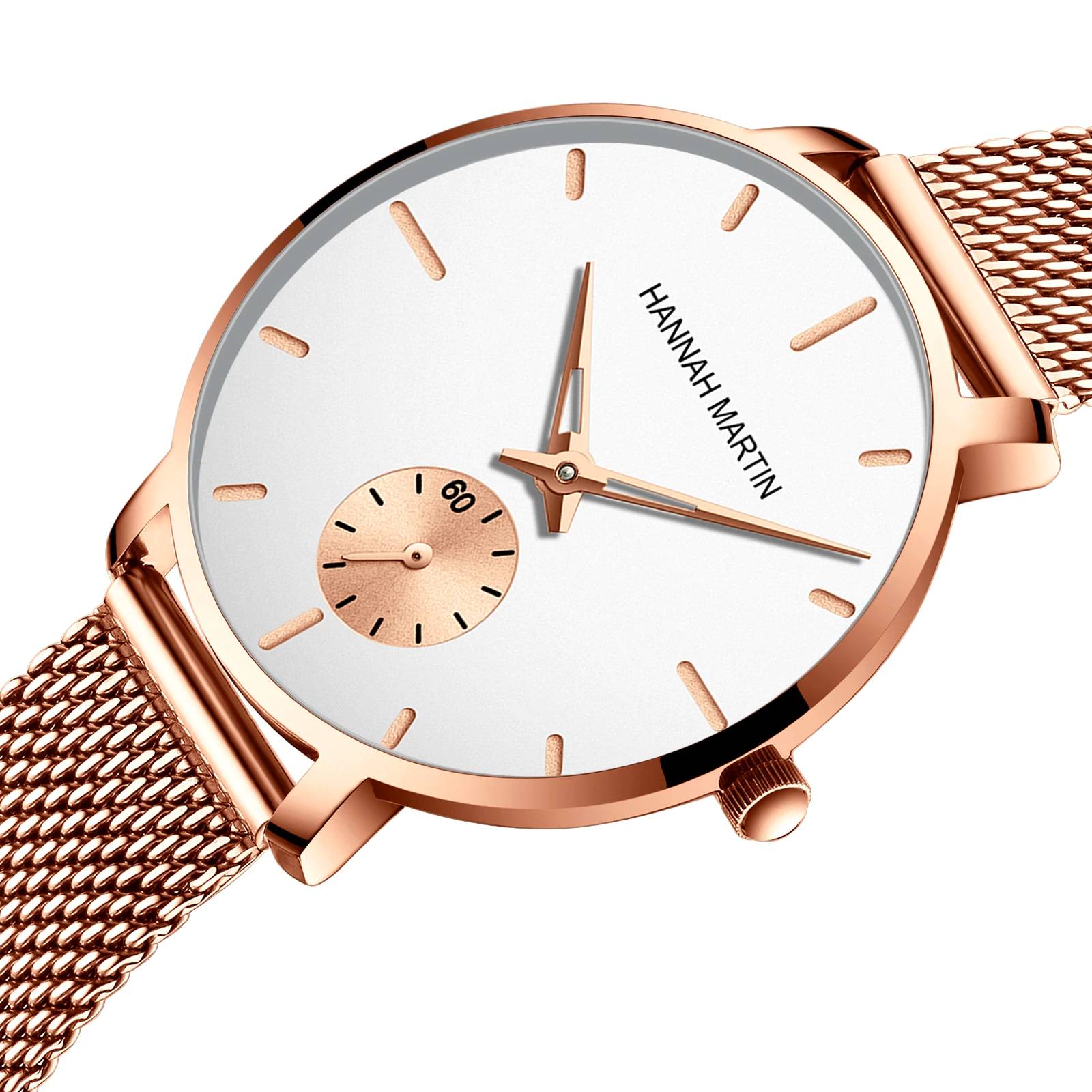 2021 New HM Simple Fashion Ladies Watches Hannah Martin