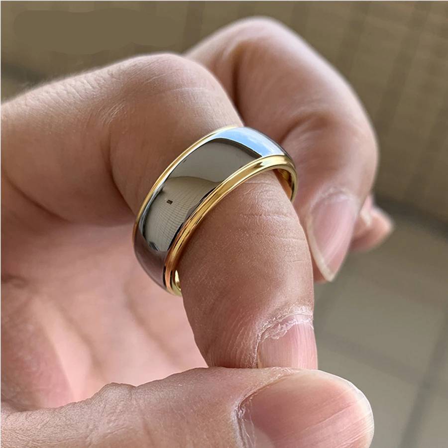 6/8mm Fashion Tungsten Carbide Wedding Band for Men Women Mens Rings Women's Rings