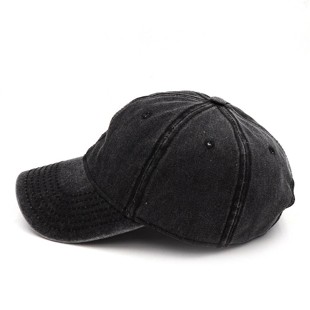 Adult Blank Washed Cotton Hat Baseball Cap baseball caps