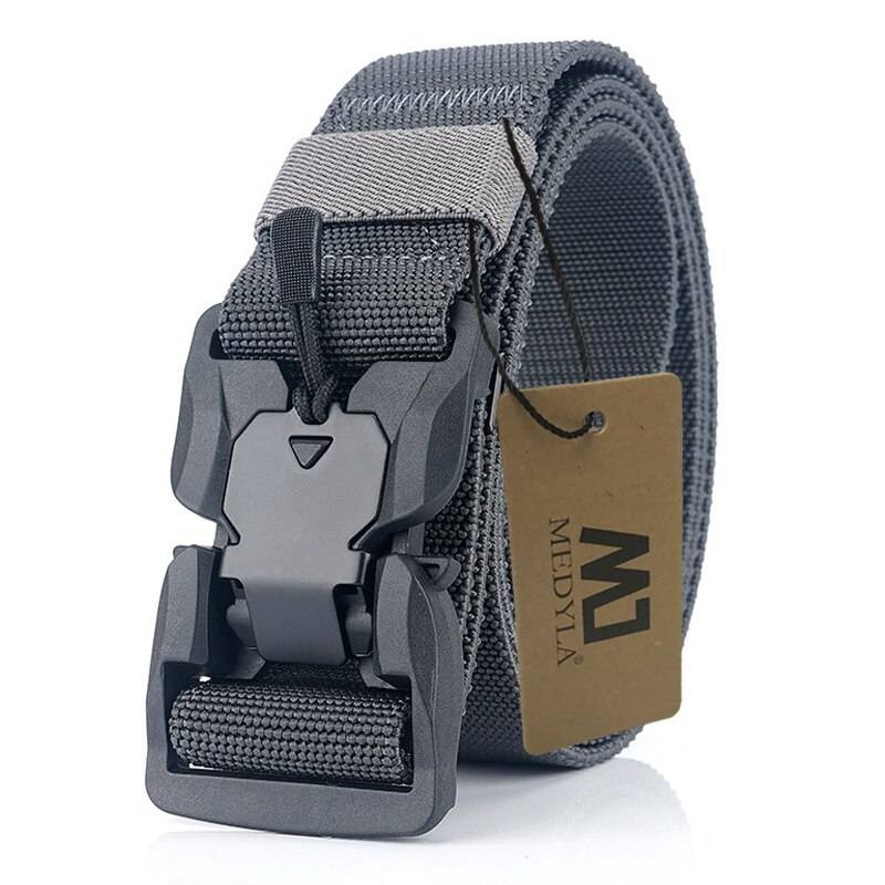 Genuine Tactical Belt Quick Release Magnetic Buckle Mens Belts