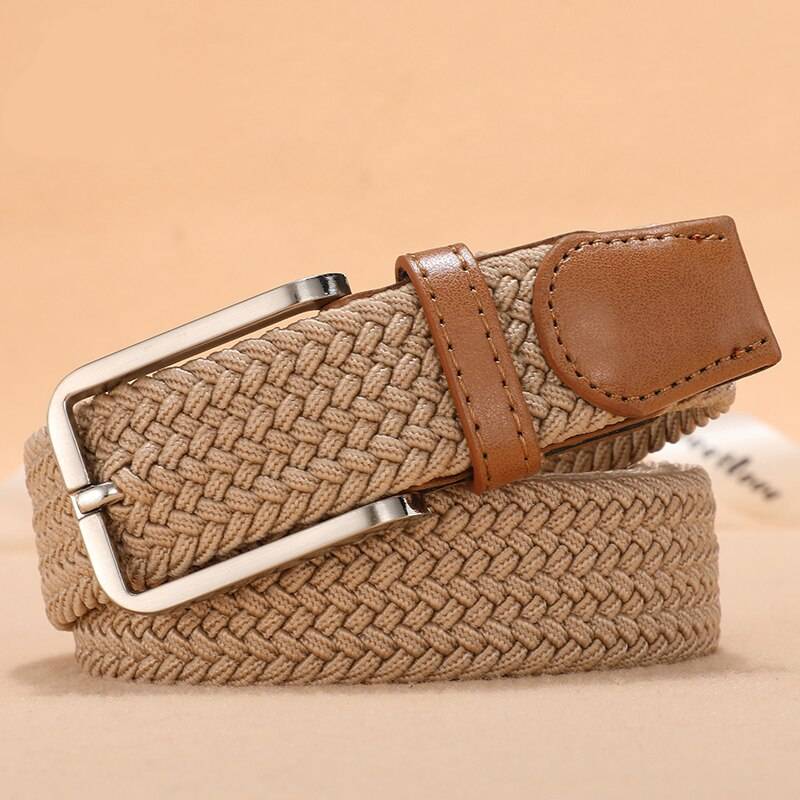 Women Casual Knitting Belt Stretch Woven Belt Belts For Women