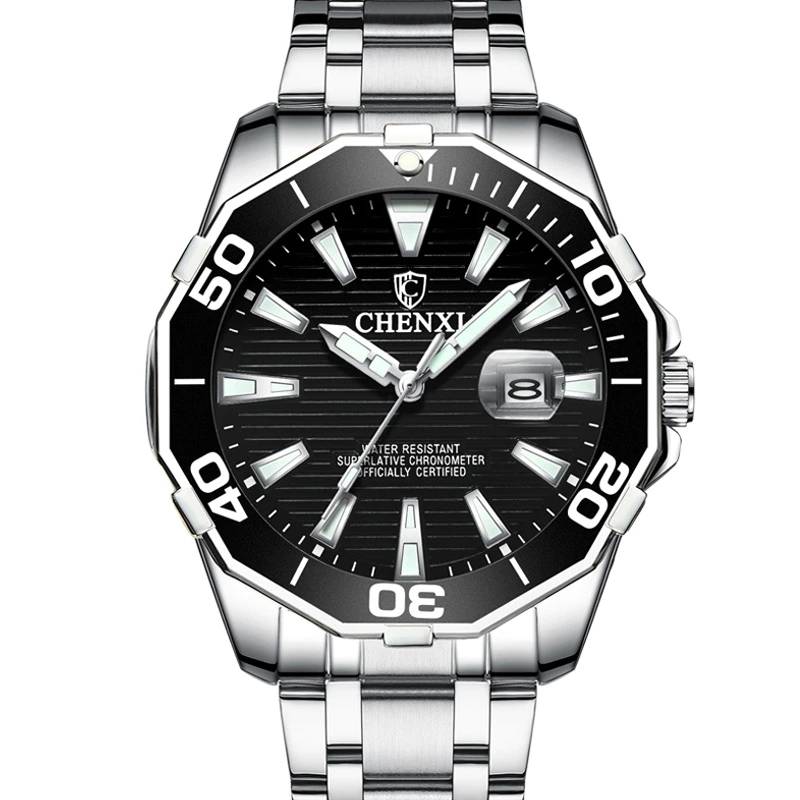 Stainless Steel Luxury CHENXI Watch Watches For Men