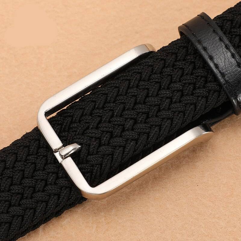 Women Casual Knitting Belt Stretch Woven Belt Belts For Women