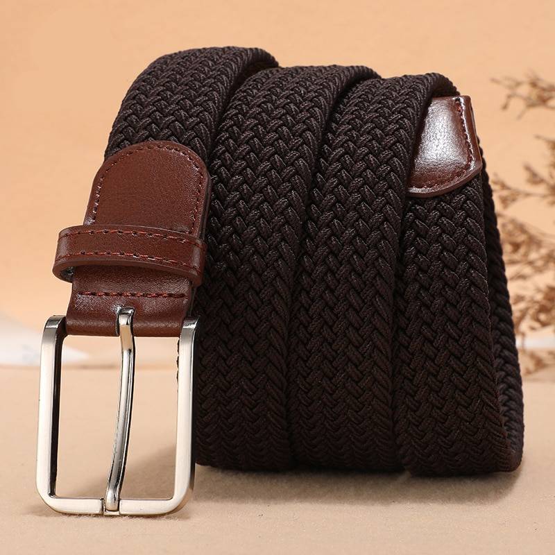 Women Casual Knitting Belt Stretch Woven Belt Belts For Women