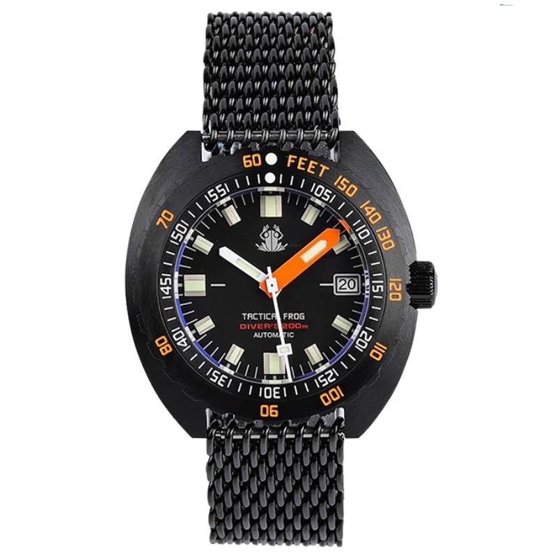 Tactical Frog PVD SUB 300T Diver Mens Watches Watches For Men