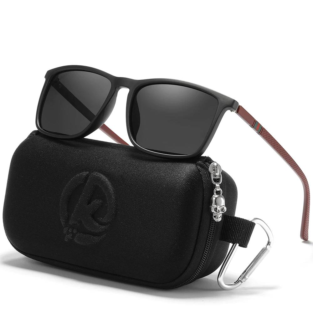 Luxury Polarized Sunglasses Retro Square Unisex Sunglasses