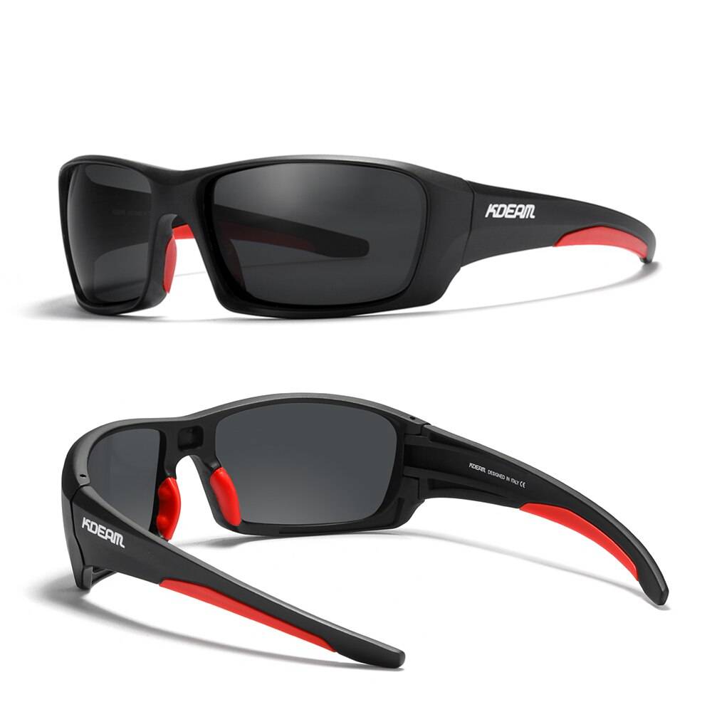 Polarized Sport Sunglasses TR90 Sports Fishing Driving Shades Unisex Sunglasses