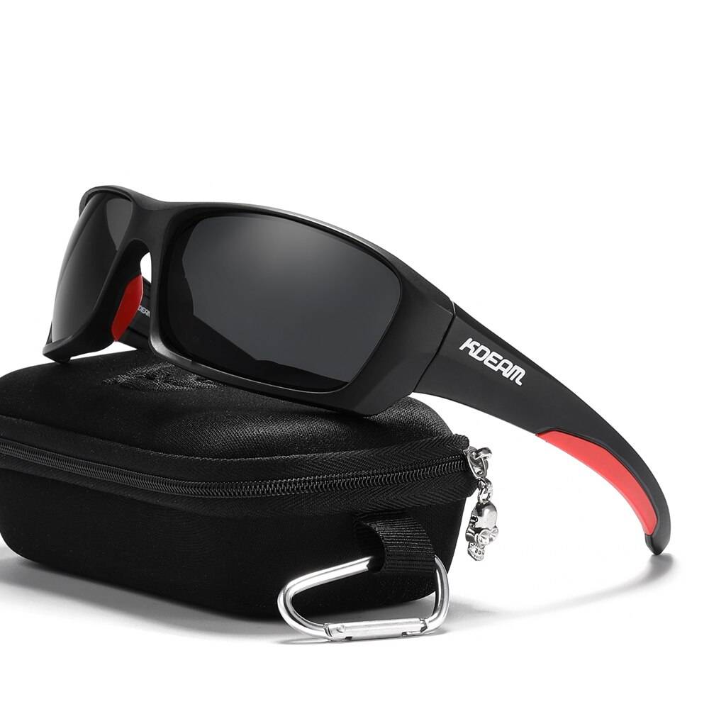 Polarized Sport Sunglasses TR90 Sports Fishing Driving Shades Unisex Sunglasses