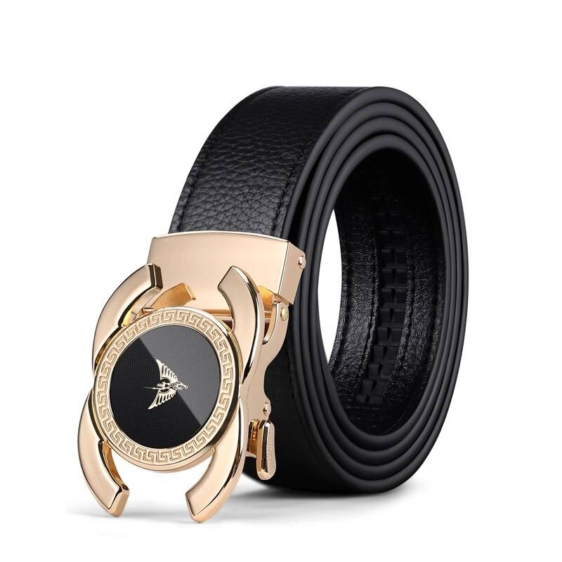 Perfect Fit Adjustable Full Grain Leather Belt Mens Belts