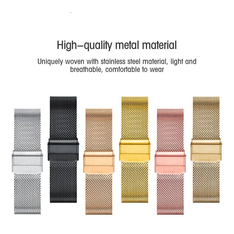 Milanese Strap for Apple Watch Mesh Metal Band Watch Straps and Bands