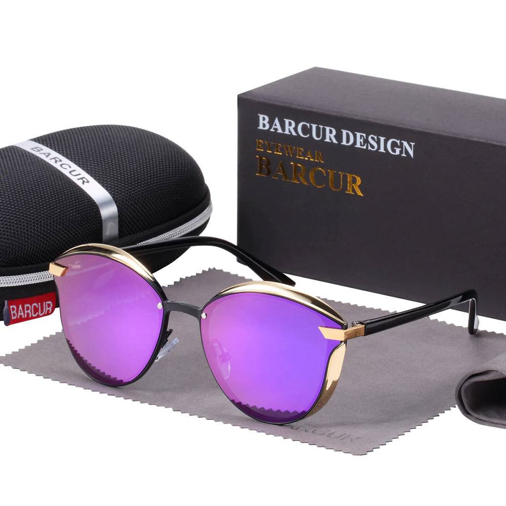 Fashion Polarized Sunglasses for Women Vintage Retro Round Unisex Sunglasses