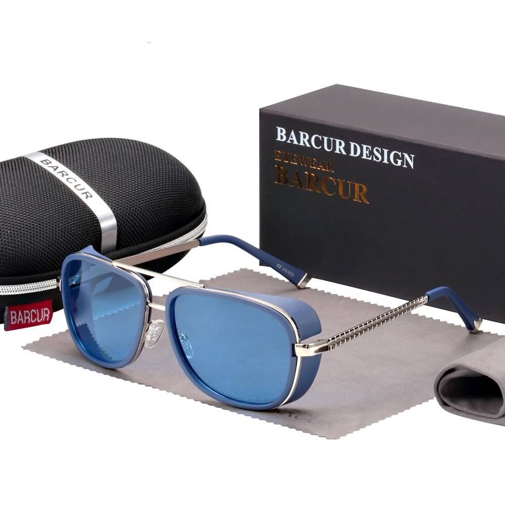 Tortoise Sunglasses IRON MAN 3 Matsuda TONY Steampunk Mirrored Unisex Sunglasses