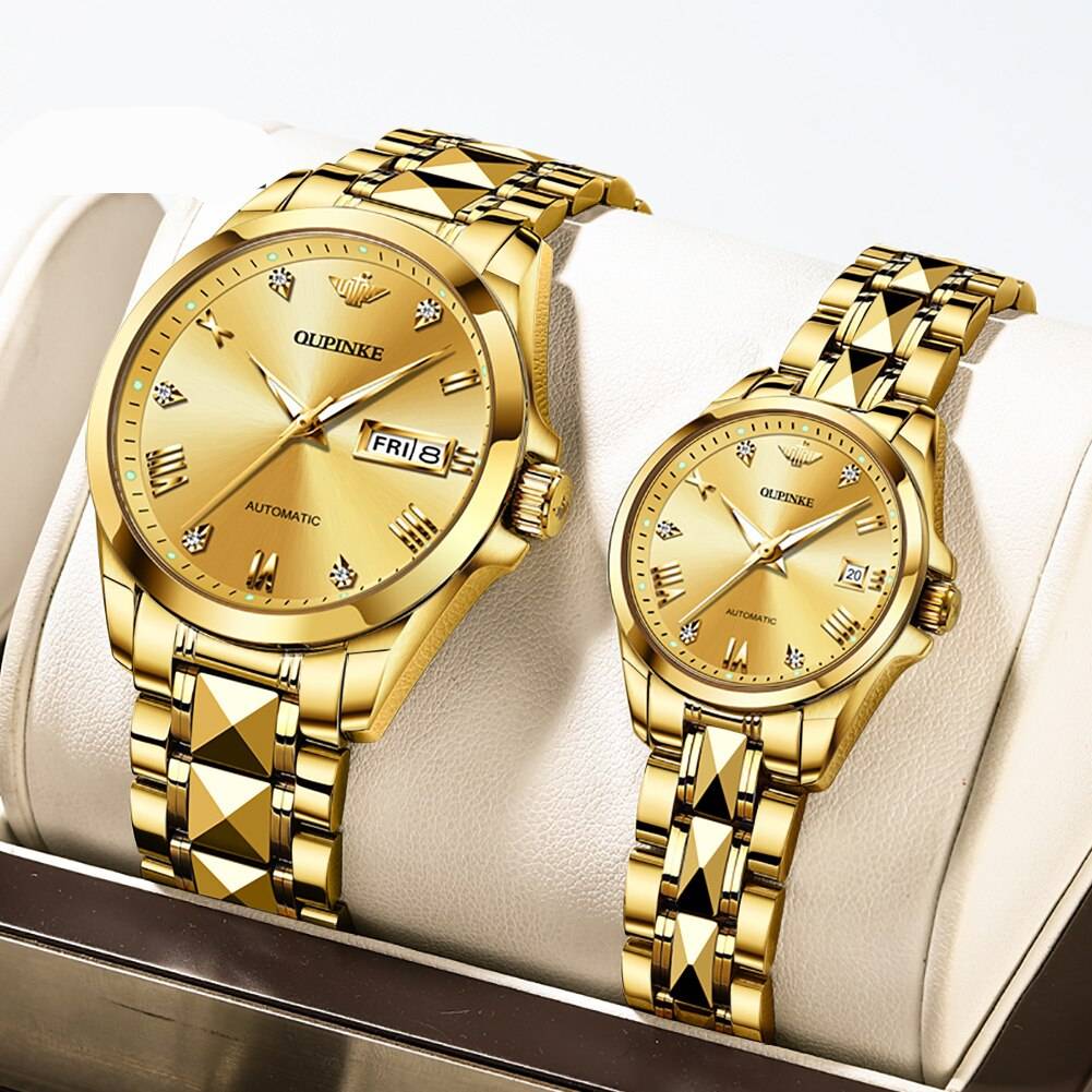 OUPINKE 3171 Luxury Couple Watches OUPINKE Watches