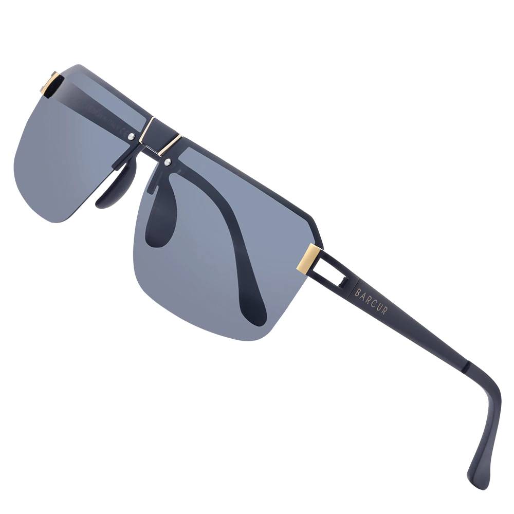 Designer Square Sunglasses for Men Luxury Driving Unisex Sunglasses