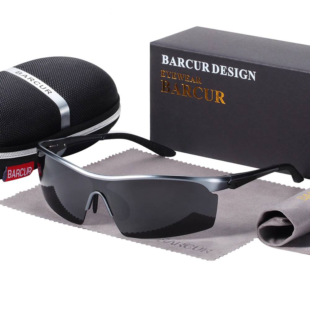 Polarized Aluminum Frame Sports Sunglasses Unisex Sunglasses